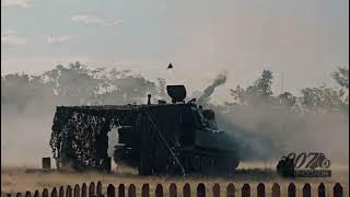 Latihan Penembakan Senjata Berat Terintegrasi Meriam M109A4BE Yonarmed 7 Biringgalih