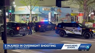 What We Know About Downtown Iowa City Shooting 5 Injured, Including 3 Students