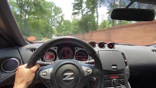 Nismo 370z Pops and Bangs + Motordyne Shockwave