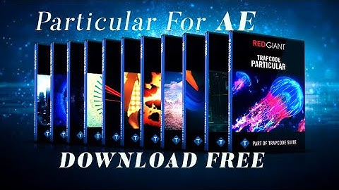 Trap code Particular is not showing in AE ||  Free Download