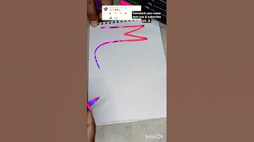 Comment your name next you 😎#calligraphy #firstvideo #viralreels #namecalligraphy♥️ #tranding #name