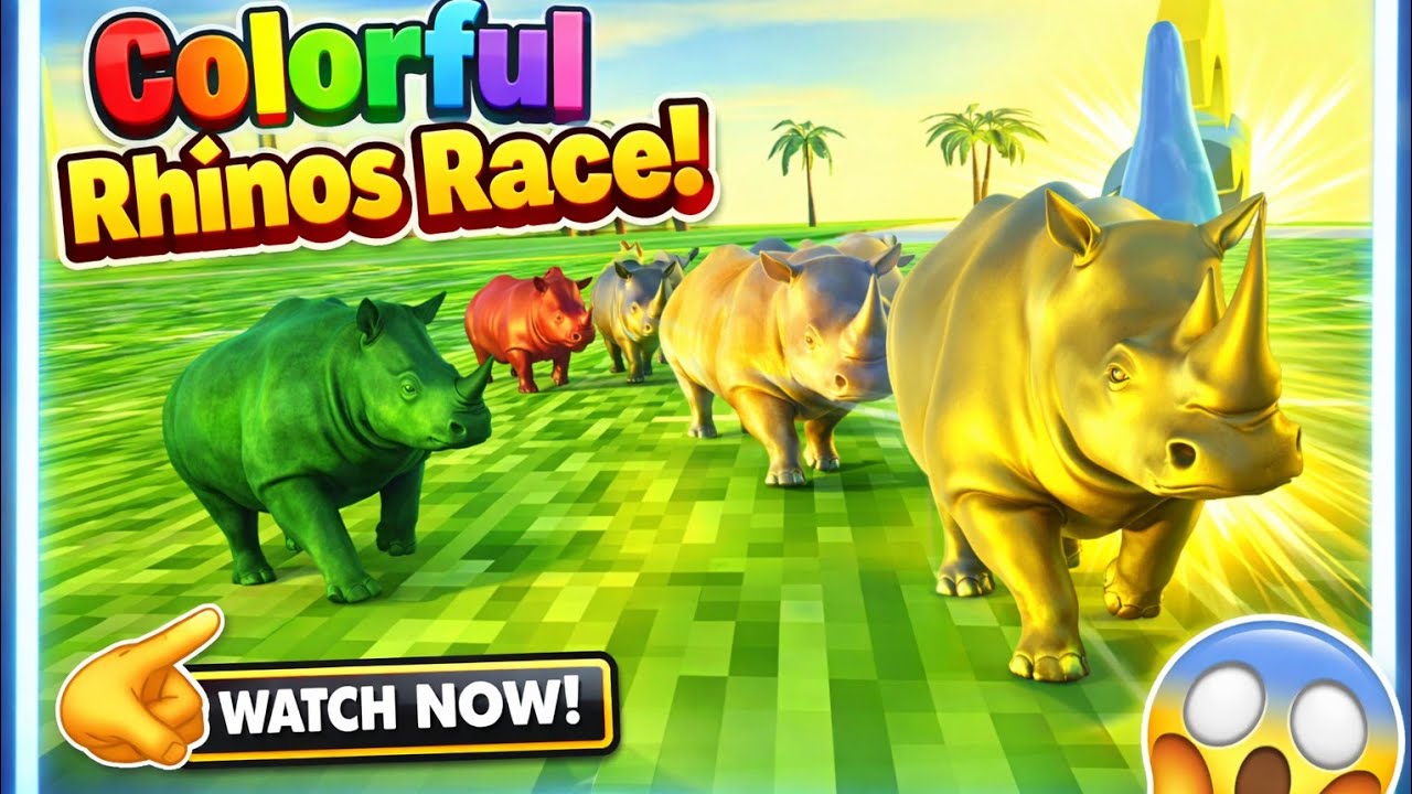 GOLDEN RHINO vs MAGIC FOUNTAIN! 🦏 Animal Crossing Challenge 2026