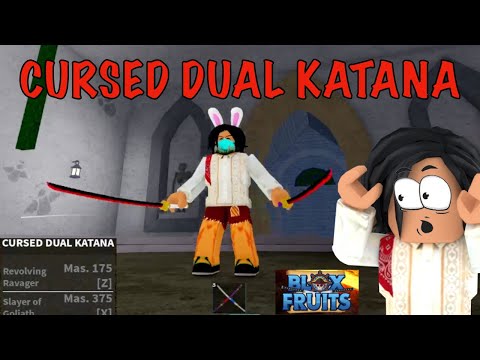 Fun fact: Cursed Dual Katana is the only sword without a description :  r/bloxfruits