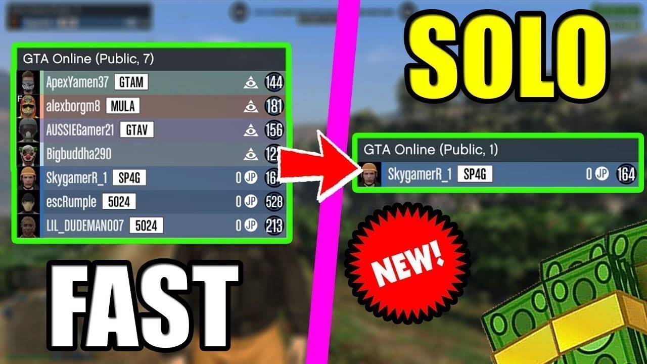 How To Start A Private Public Session In Gta 5