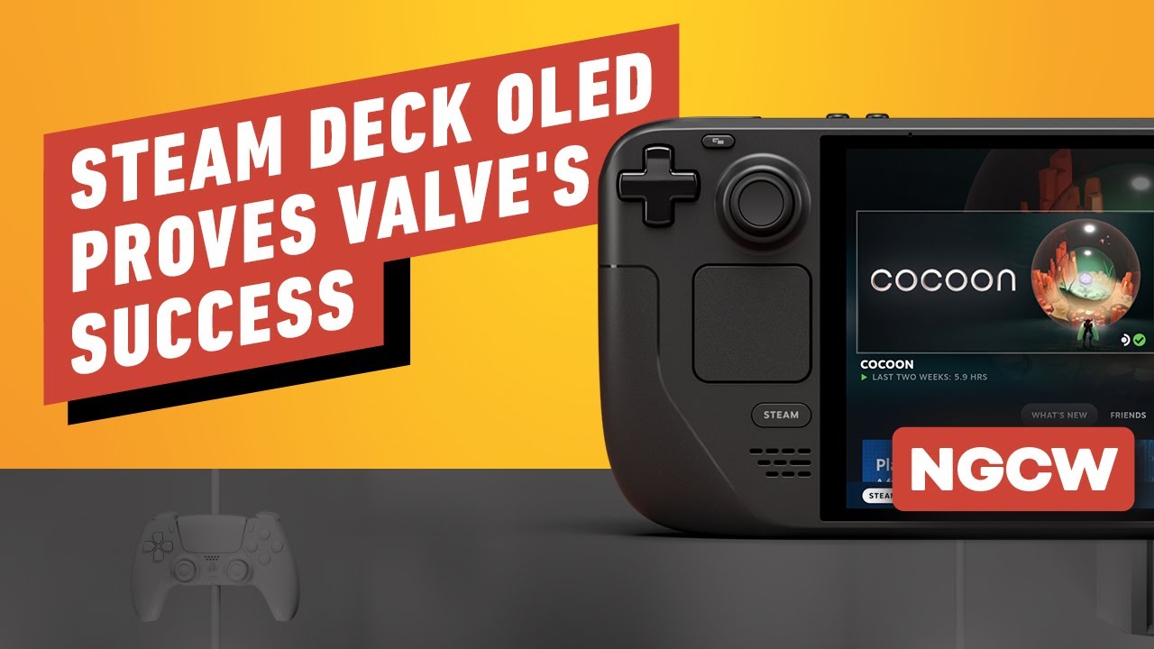 Video till Valve presenterar Steam Deck OLED