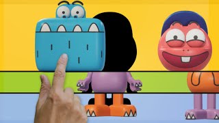 Cartoon Silhouette game 🎮 | cartoons | fot kids  | puzzle | bigfoots screenshot 4