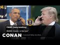 Even More Leaked Phone Calls Between Donald Trump Barack Obama CONAN On TBS mp3