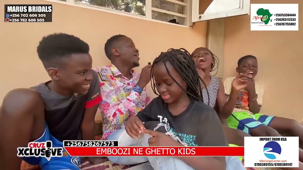 TRIPLETS GHETTO KIDS HAVING THEIR FREE TIME IN UGANDA 🇺🇬