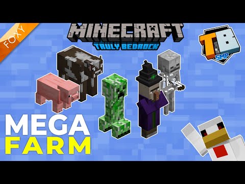 Thumbnail For MEGA FARM Starts | Truly Bedrock Season 2 [35] | Minecraft Bedrock Edition 1.16.2