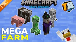 MEGA FARM Starts | Truly Bedrock Season 2 [35] | Minecraft Bedrock Edition 1.16.2