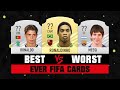 50+ Footballers BEST VS WORST Ever FIFA Cards! 😱🔥 ft. Ronaldinho, Ronaldo & Messi!