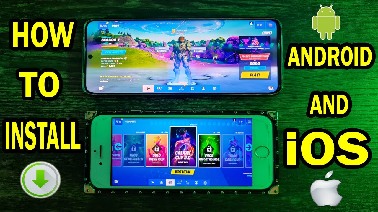 How To Install & Download Fortnite On Any IOS & Android Mobile Device For  FREE! 