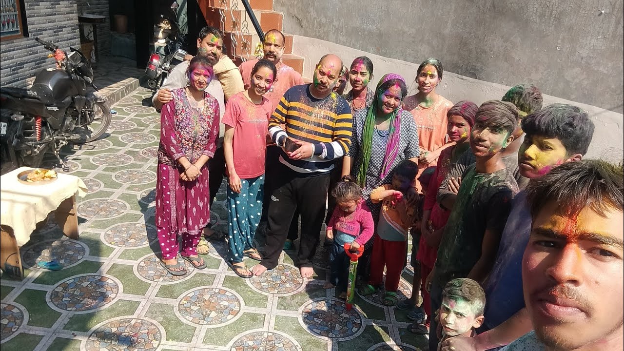 Holi 🫟 celebration 🎉🎊