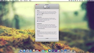 Invisible Dock in Mac OS X