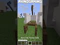 How To Build A Wheelbarrow In Minecraft! #shorts