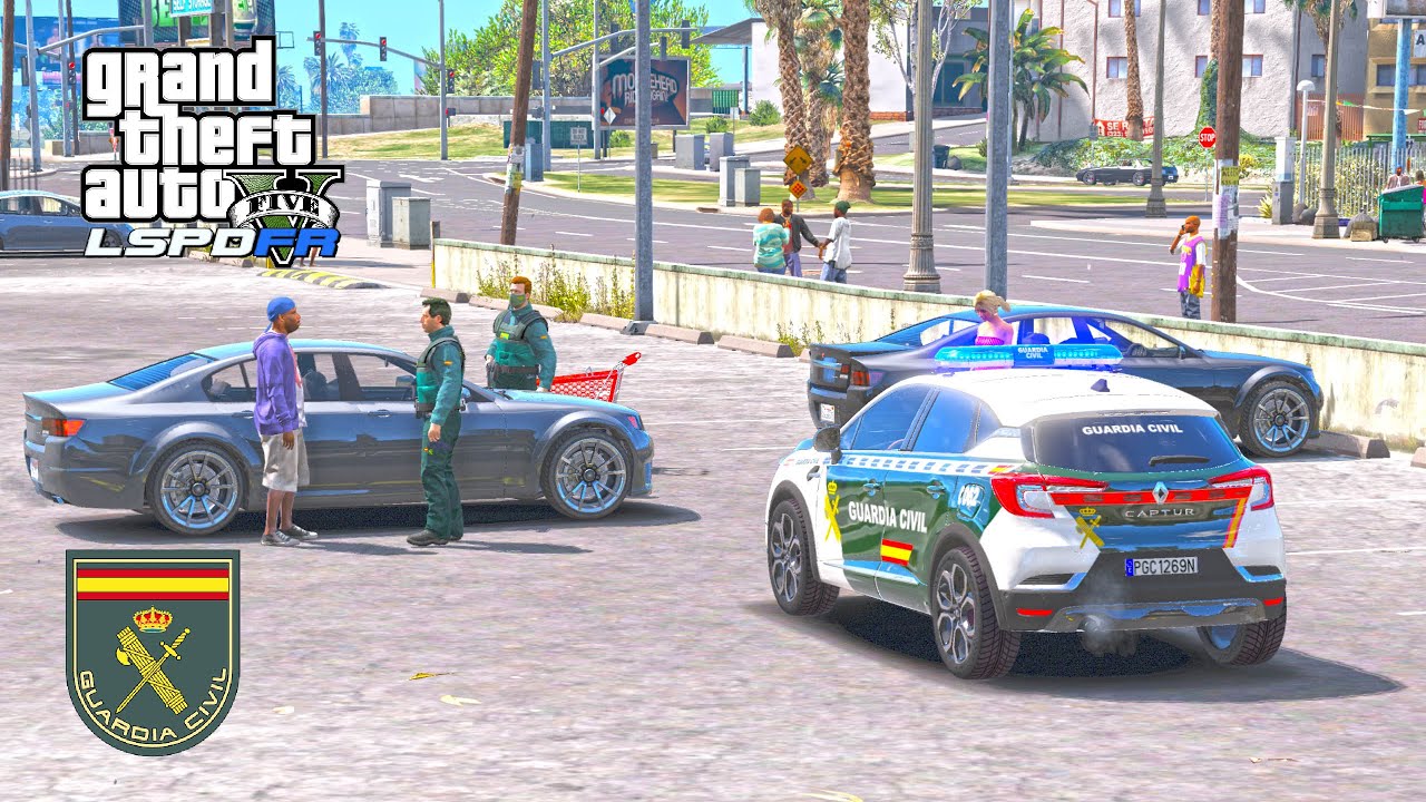 🚔 LSPDFR #856 | GC- DISCUSIÖN EN EL PARKING - NUEVO COCHE!