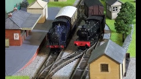 00 gauge shunting layout - branch line terminus