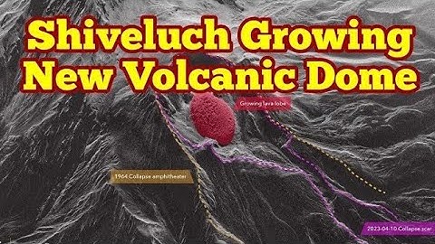 Shiveluch: New Volcanic Dome Forming, Future Eruption, Kamchatka, Russia, Indo-Pacific Ring Of Fire