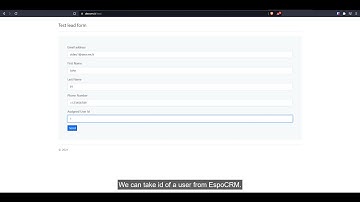 How to create Lead Capture form in EspoCRM