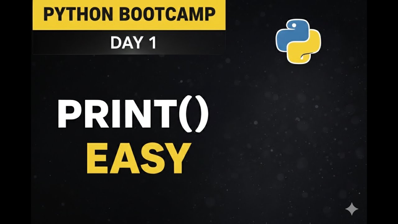 Python print() Explained from Scratch