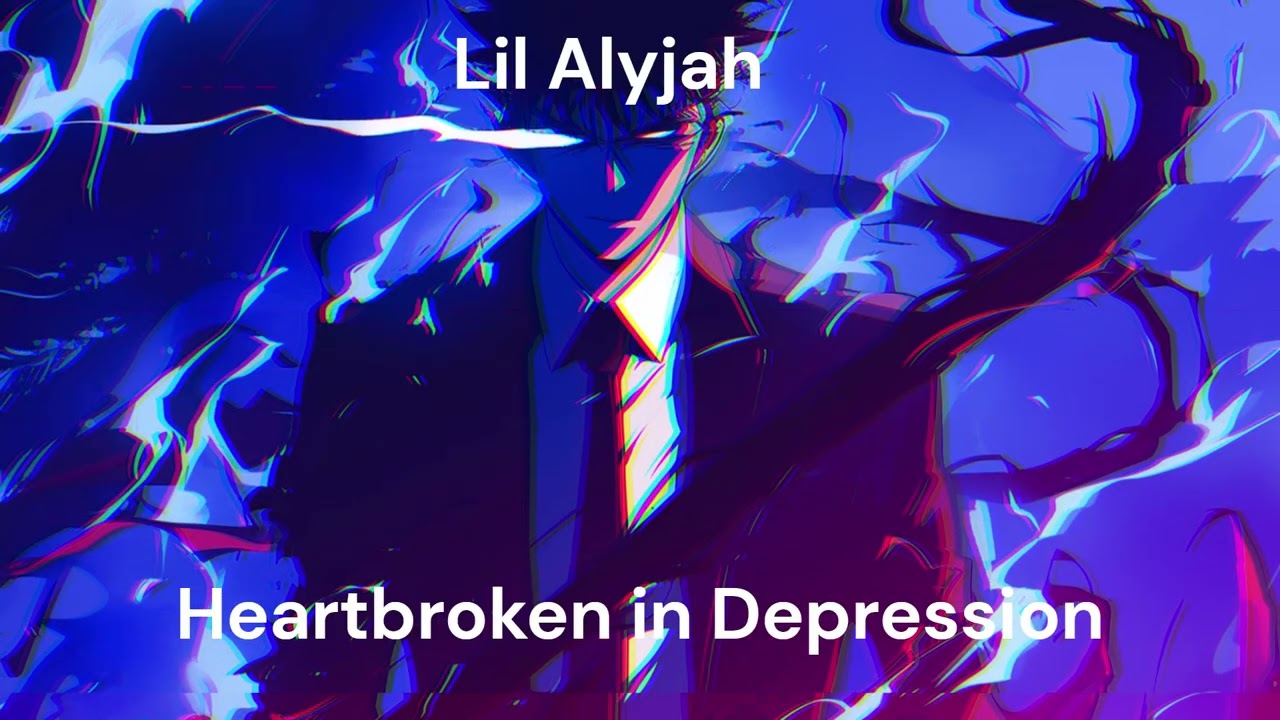 Lil Alyjah - HeartBroken In Depression | visual Music Audio (official audio)