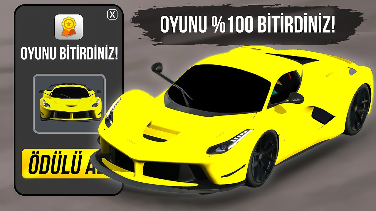 OYUNU %100 TAMAMEN BİTİRDİM !! | Car Parking Multiplayer