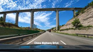 Jungar Banner to Erdos #2 | Inner Mongolia Highway Drive | China Road Experience