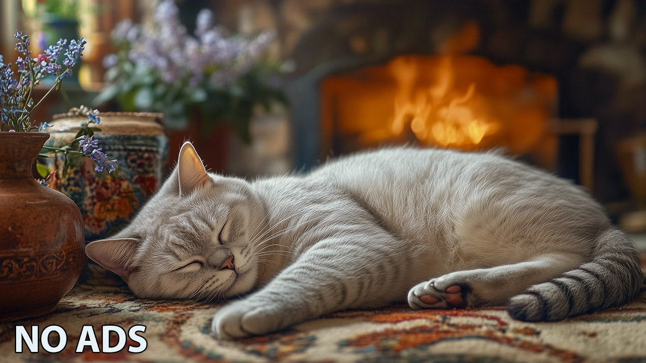 12 Hours Music for Cats Left Alone 🐱 Soothing Sounds to Keep Your Pet Calm💖No Ads