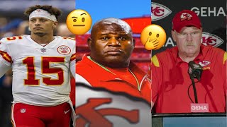 Chiefs' Andy Reid Says Patrick Mahomes, Eric Bieniemy Exchange Wasn't a Confrontation