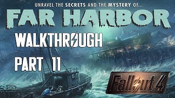 Fallout 4 DLC Far Harbor Gameplay Walkthrough All Factions Part 11 - Heretic + Witch Hunt
