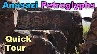 Anasazi Ridge PETROGLYPHS - Quick Tour | Travelogue 4