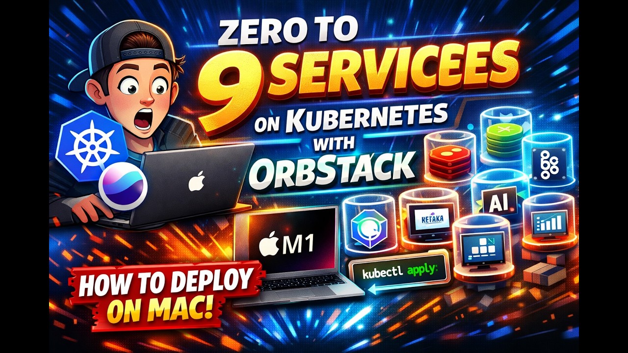 De Zéro à 9 Services sur Kubernetes Avec OrbStack - Video thumbnail