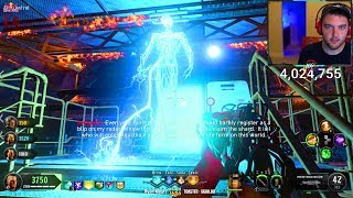 "ALPHA OMEGA" BOSS FIGHT + ENDING CUTSCENE REACTION! (Black Ops 4 Zombies Nuketown Ending)