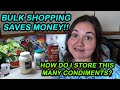 Breaking down bulk items to save my family money simple water bathing