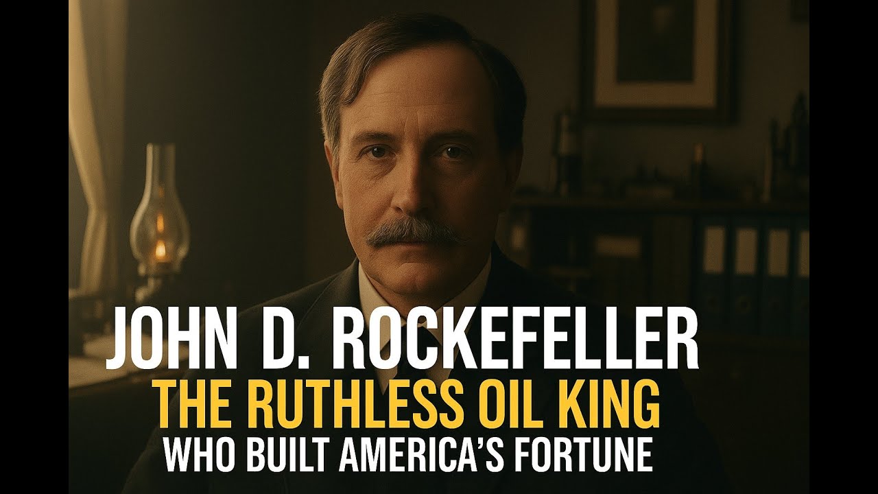 John D. Rockefeller: The Ruthless Oil King Who Built America’s Fortune