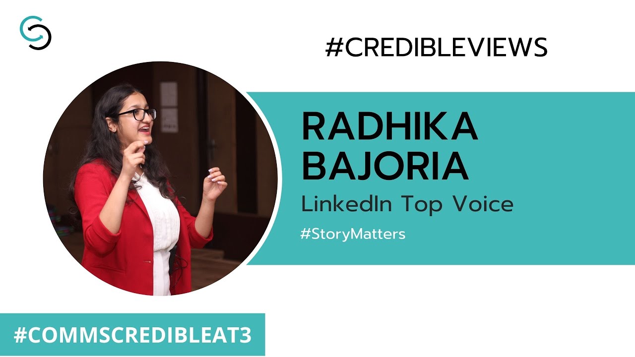 CommsCredible At 3| Radhika Bajoria | Why Consistency Matters for Building Influence on Social Media