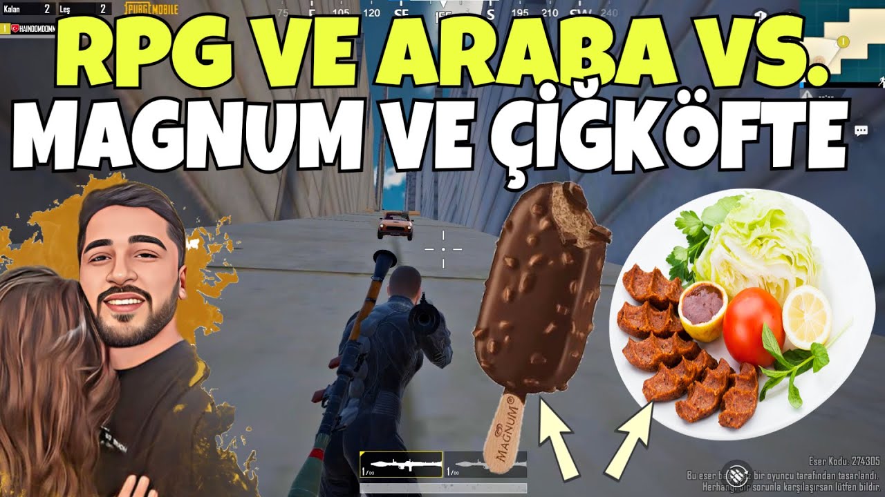 AYŞO KAZANIRSA HİKMET AMCAYA MAGNUM ALIRIM, KAYBEDERSE DORİTOSLU ÇİĞKÖFTE! (ARABA VS. RPG)