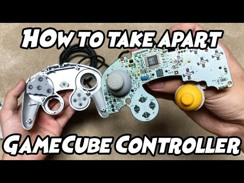 How to take apart a GameCube Controller