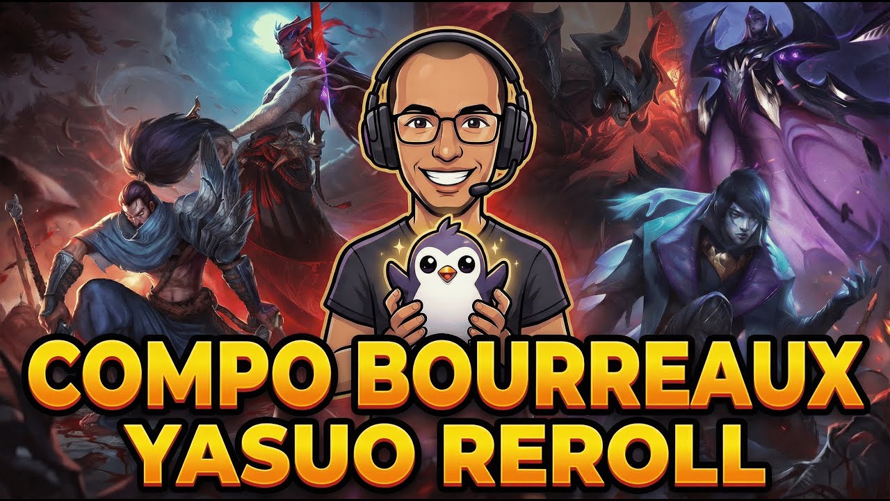 La compo Bourreau Yasuo Reroll est vraiment forte !! TFT SET 16