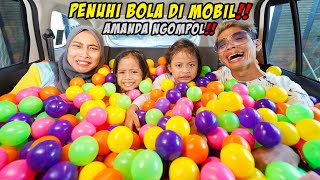 Download Lagu PENUHI MOBIL DENGAN RIBUAN BOLA‼️😱 AMANDA SAMPAI NGOMPOL‼️😂 MP3
