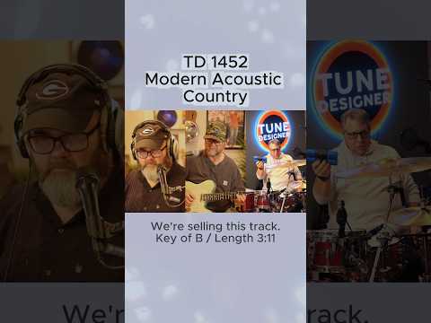 TD 1452 Modern Country Key of B. Become the sole owner of this track!