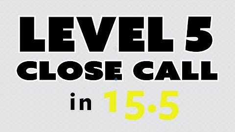 LEVEL 5 SPEEDRUN in 15.5 (FWR) - Appel