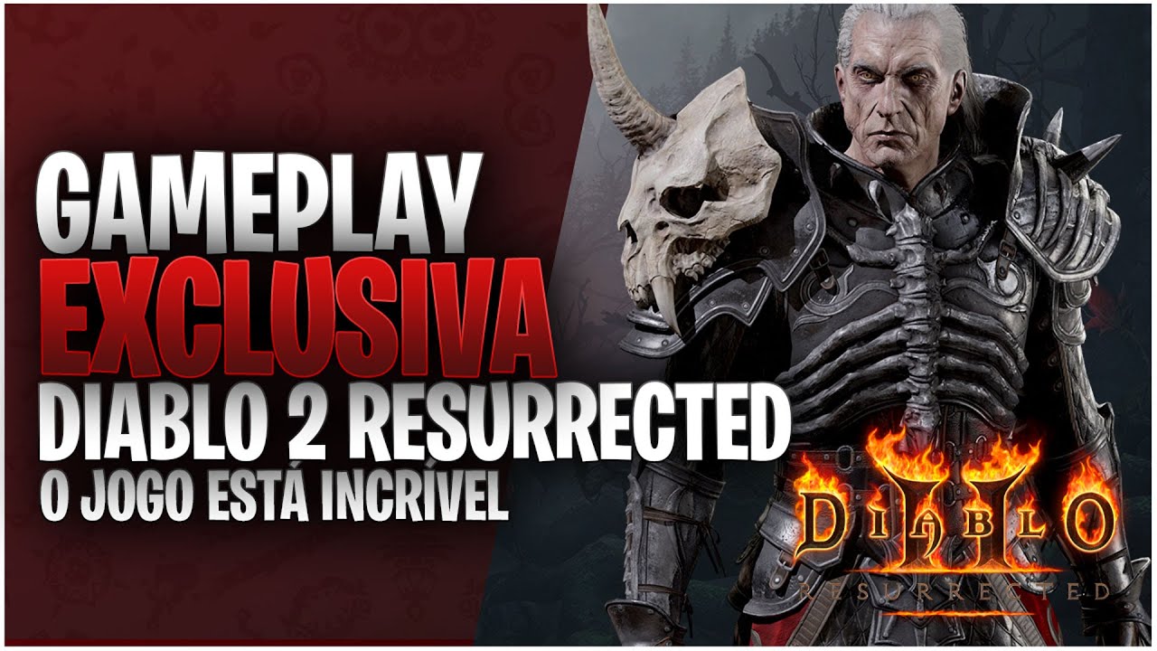 DIABLO 2 RESURRECTED - GAMEPLAY EXCLUSIVA BLIZZCON 2021