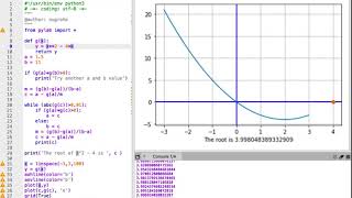 Regula Falsi Method (and Plot it)  in Python [v1]