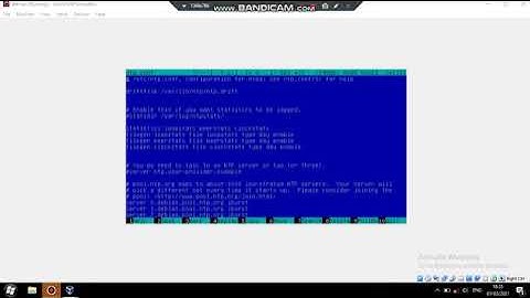 Konfigurasi NTP Server Pada Linux Debian