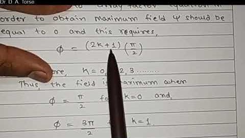 Unit 4 Topic 20  Broadside array