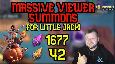 Huge Viewer Summons For Little Jack! Does Mikey-98 Get Lucky! - Infinite Magicraid