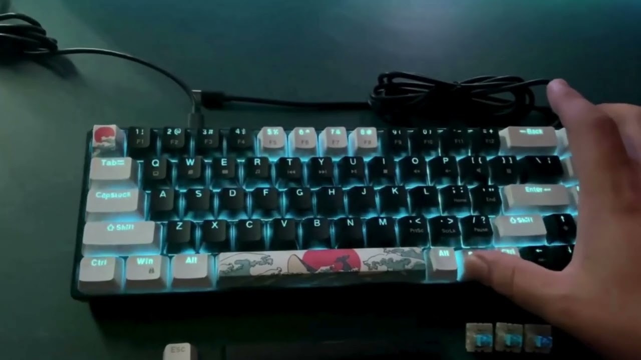 68 Keys Portable 60% Mechanical Gaming Keyboard: Full Review