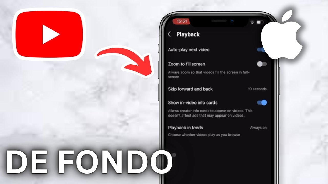 Cómo Reproducir YouTube en Segundo Plano en iPhone - Tutorial - YouTube