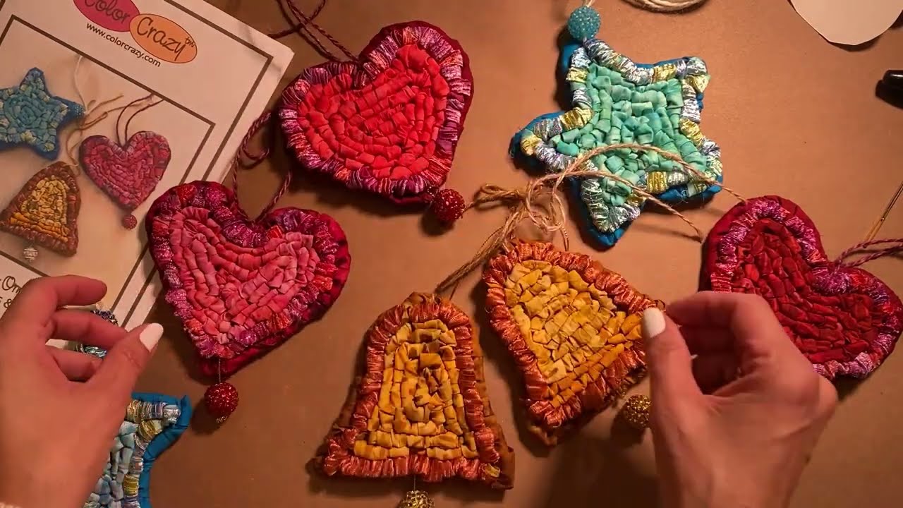 Quick Tips for Locker Hooking Ornaments